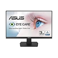 VA27EHE 27” Eye Care Monitor Full HD (1920 x 1080) IPS 75Hz Adaptive-Sync HDMI D-Sub Frameless,Black