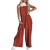 SNKSDGM Womens Rompers 2024 Summer Elastic Waist Shorts Jumpsuit Loose Casual Short Sleeve Overall Fashion Outfits