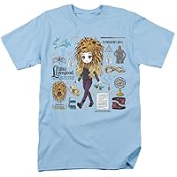 Popfunk Harry Potter Luna Lovegood Lion Anime Icons Unisex Adult T Shirt