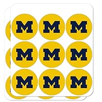 University of Michigan Secondary Logo Planner Calendar Scrapbooking Crafting Stickers