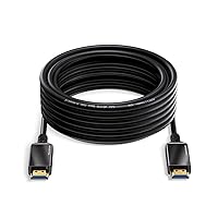 Maxonar 8K Fiber Optic HDMI Cable 50FT [Certified] Ultra HD High Speed HDMI 2.1 Cable, 8K60 4K120 144Hz, 48Gbps CL3 HDCP 2.2&2.3 eARC HDR Dolby for PS5/Xbox Series X/Apple TV 4K, Roku/Samsung/Sony TV