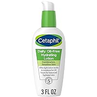 Cetaphil Daily Hydrating Lotion for Face, With Hyaluronic Acid, 3 fl oz, Mother's Day Gifts, Lasting 24 Hr Hydration, for Combination Skin, No Added Fragrance, Non-Comedogenic