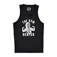 Mens Exercise Your Demons Fitness Tank Funny Halloween Fitness Workout Devil Graphic Tanktop