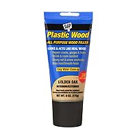 DAP 582 Plastic Wood Latex, 6 oz. Gold Oak, Golden Oak