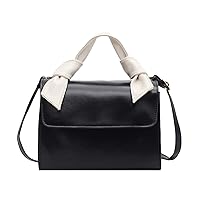 Luckylele Advanced Package Handbag Handbag Messenger Bag Women Wild Sachet Shoulder Bag Quality Small Bag Fall and Winter Currency Special (Color : Black)