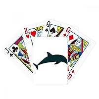 Blue Ocean Streamline Swimming Dolphin Poker Playing Magic Card Fun Board Game