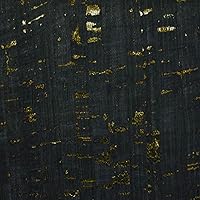 Belagio Enterprises BPC3-98-02, Black/Gold 3 Pieces 18x15 inches Cork Fabric
