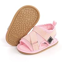 E-FAK Baby Boys Girls Summer Sandals Outdoor Beach Anti-Slip Rubber Soft Sole Newborn Toddler First Walker Shoes