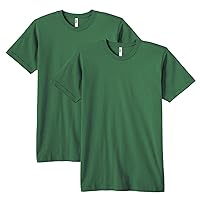 American Apparel Fine Jersey T-Shirt, Style G2001, 2-Pack
