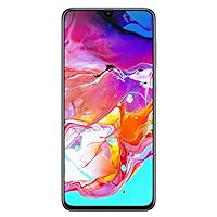 Samsung Galaxy A70 (128GB, 6GB RAM) 6.7 inches Display, On-Screen Fingerprint, Global 4G LTE GSM Factory Unlocked A705MN/DS (White) (Renewed)