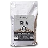 Greenfit Premium Bulk Chia (25Lbs Bag) | A+ Grade | Nutrient-Packed Superfood