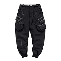 Niepce Inc Streetwear Men's Techwear Pants with Straps
