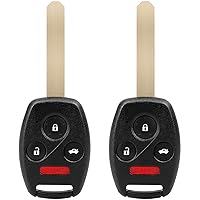 Car Key Fob Replacement Keyless Entry Remote KR55WK49308 Fit for Honda Accord Sedan 2008 2009 2010 2011 2012 | Honda Pilot 2009 2010 2011 2012 2013 2014 2015, 4-Button 433 Mhz