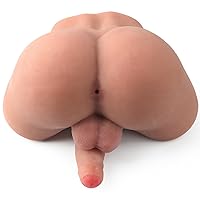 7.5LB Small Dildo Male Sex Doll Torso Realistic Anal for Men, Gay Sex Doll Male Masturbator Stroker with Realistic Penis Butt Ass Testicles, Male Sex Dolls Adults Toys for Men, Ass Toy TPE Sex Doll