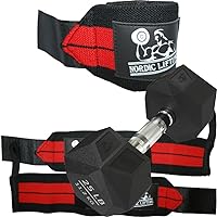 Wrist Wraps 1p - Red Bundle with Dumbell Prism 25lbs