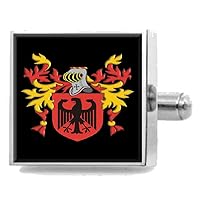 O'sullivan Ireland Family Crest Surname Coat of Arms Cufflinks Personalised Case