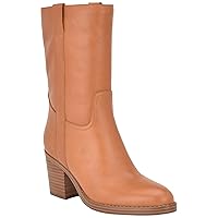 Nine West Womens Hess Mid Calf Boot