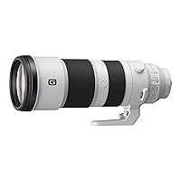 Sony SEL200600G High-Resolution Full Frame Super Telephoto Zoom G Lens with Built in Optical Image stabilisation, SEL200600G.SYX White