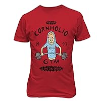 New Novelty Tee Cornholio Gym Mens T-Shirt