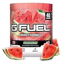 Watermelon Energy Powder, Sugar Free, Clean Caffeine Focus Supplement, Water Mix, Focus Amino, Vitamin + Antioxidants Blend, 9.8 oz (40 Servings)