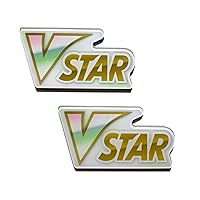 X2 Official Pokemon Acrylic VSTAR Marker Counter Token