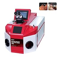 US Stock 150W Laser Jewelry Spot Welding Machine with CCD 40 J Laser Jewelry Welder 220V 1 Phase for for Rings Pendants Bracelets Platinum 24K Gold