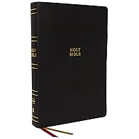 NKJV Holy Bible, Super Giant Print Reference Bible, Black Genuine Leather, 43,000 Cross References, Red Letter, Thumb Indexed, Comfort Print: New King James Version NKJV Holy Bible, Super Giant Print Reference Bible, Black Genuine Leather, 43,000 Cross References, Red Letter, Thumb Indexed, Comfort Print: New King James Version Leather Bound Imitation Leather Paperback