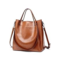 WPYYI Handbag, Women Tote Bag Fashion Ladies PU Leather Top Handle Shoulder Purse