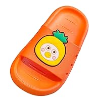 Slides with Sayings Children Home Wear Outdoor Bathroom Anti Soft Bottom Boys And Girls Children Girls Slippers Size 2