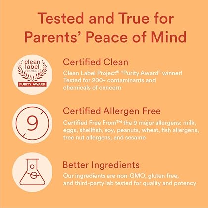 SmartyPants Kids Multivitamin Gummies: Omega 3 Fish Oil (EPA/DHA), Vitamin D3, C, Vitamin B12, B6, Vitamin A, K & Zinc for Immune Support, Gluten Free, Three Fruit Flavors, 120 Count (30 Day Supply)