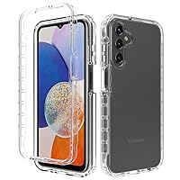 Case Compatible with Samsung Galaxy A15 5G,Ultra Slim Shockproof Protective Phone Case,Anti-Scratch Translucent Back Cover,TPU and Hard PC Phone Case Compatible with A15 Shockproof protective case cov
