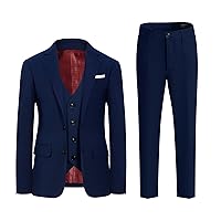 Boy Suit: 3 Versions Slim,Regular,Husky, Boys Formal Suit Set Ring Bearer Outfit Kids Suits