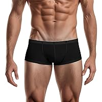 Mens Boxer Briefs Underwear with Hammock Pouch for Men Trunks Jockstrap Sports Supporters Male Boxer Brief Underwear