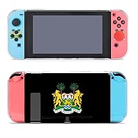 Coat Arms of Sierra Leone Fashion Separable Case Compatible with Switch Anti-Scratch Dockable Hard Cover Grip Protective Shell
