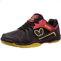 Butterfly Lezoline Rifones Shoes - Table Tennis Shoes for Men or Women - Athletic Support, Flexibility, Shock Absorbing Cushion, Gripping Ping Pong Shoe