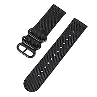 SIKAI 22mm Universal Nylon Replacement Band Compatible with TicWatch Pro 3 2020 Smartwatch Soft Breathable Sweatproof Skin-Friendly Strap Quick Release For Huawei Watch GT 2E Strap