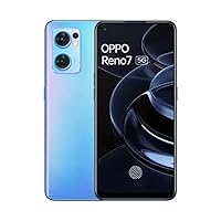 Oppo Reno7 5G Dual-SIM 256GB ROM + 8GB RAM (GSM | CDMA) Factory Unlocked 5G Smartphone (Startrails Blue) - International Version