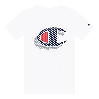 Champion Boys Shirt Performance Short Sleeve Tech Athletic Tee Shirt Top Kids Clothing - Great for Gym, Sports, and School