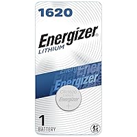 Energizer 1620 3V Batteries, 3 Volt Battery Lithium, 1 Count