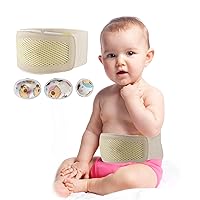 Umbilical Hernia Belt Baby Belly Band Newborn Belly Button Wrap Hernia Belt for Baby Umbilical Cord Care Adjustable 15-18 inch