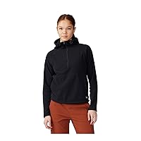 Mountain Hardwear Women's Summit Grid Half Zip Hoody for Backpacking, Hiking, and Camping | Lightweight and Insulated