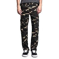 Victorious Mens Camouflage Cargo Slim Fit Pants AR170