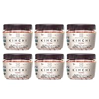 JONGGA Authentic Korean Cold Chain Real Fermented Sliced Kimchi (Sliced, 300g (10.58 Oz) x 6Pack), Premium quality kimchi made using traditional Korean recipe (Made in USA)