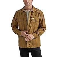 Lee Men's Workwear Loose Fit Long Sleeve Button-Down Overshirt