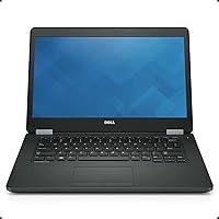 Dell Latitude E5470 14 Inch Business Laptop, Intel Core i7 6600U up to 3.4GHz, 8G DDR4, 256G SSD, WiFi, VGA, HDMI, Windows 10 Pro 64 Bit Multi-Language Supports English/French/Spanish (Renewed)