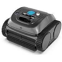 (2024 Upgrade) WYBOT C1 Robotic Pool Cleaner for In Ground Pools up to 65 FT in Length, 150mins Runtime, Cordless Pool Vaccum with Wall Climbing Function, Larger Top-Loading Filters