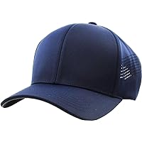 KBE-Lasercut Classic Polo Style Baseball Cap Adjustable Fits Men Women Low Profile Black Hat Unconstructed Dad