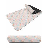 Summer Ice Cream Heat Resistant Table Runner Long, Table Countertop Protector Waterproof Non-Slip Decorative Heat Proof Place Mat for Kitchen Dining Room Vintage Sea Ocean Starfish Shell 48'' x 12''