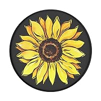 PopSockets Phone Grip with Expanding Kickstand, Floral - Sunnyside