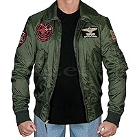 Tom Cruise Bomber Jacket-Tom Cruise Maverick Jacket-Tom Cruise Top Maverick Flight Bomber Jacket Jet Pilot Jacket